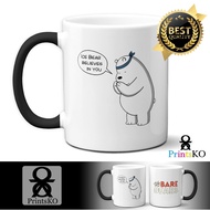 We Bare Bears Magic Mug or White Mug Ice Bear Believes in You Design