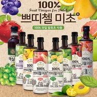 CJ Petitzel Micho Fruit Vinegar for Drink - Green Apple & Green Grape & Peach & Pomegranate 900ml 韩国