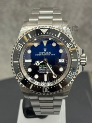 【水中霸王】98新 ROLEX 勞力士 DEEPSEA 136660 BLUE 136660-0005 深潛型 D-BLUE