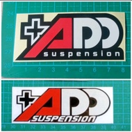 stiker shok add suspension