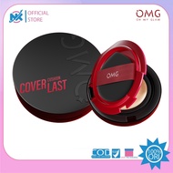 Omg Oh My Glam Coverlast Cushion 15g - Cushion Foundation Concealer Skin Tint Make Up - High Coverag