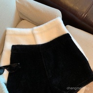 Furry Furry Shorts Boots Pants New Style Furry Shorts