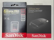 全新行貨 SANDISK EXTREME PRO CFEXPRESS TYPE B CARD 512GB