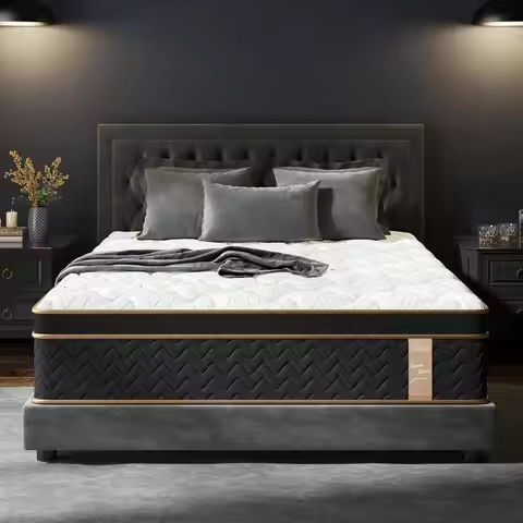 Hybrid Memory Foam Mattress - 12 Inch, 7-Zone Support, Cooling Gel, Hypoallergenic, 365-Day Trial, C