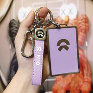 Applicable 2026 NIO Firefly Key cover New ES6 ES8 EC6 Car NFC Card key protective case with clasp fo