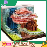 saob3D Tear Away Art Weekly Calendar 2025 with Led Light,Rip Away Calendar Art 3D,Pull Apart Weekly 