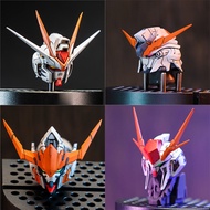 MG STRIKE FREEDOM Barbatos Sinanju 3D Printing Head Face Parts Assembly Plastic Model Kit Action Toy Figures Gifts