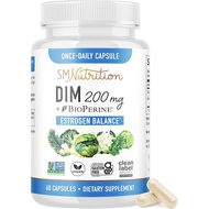 DIM Supplement 200 mg | Estrogen Balance for Women & Men | Hormonal Acne, Hormone Balance, Menopause