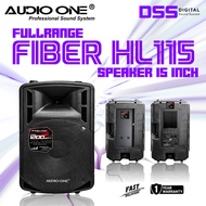 Speaker Fiber G&G HL Series 115 15 Inch Monitor Panggung Sound System Professional - DSS