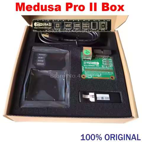 New Medusa Pro II BOX / Medusa Pro 2 BOX+ medusa pro 2 DONGLE +Adapter and usb cable