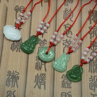 HIJAU Natural Jade Necklace - Green Jade Necklace Emeraldnatural