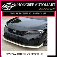 HONDA CIVIC FE FACELIFT 2025 ARTECH V2 BODYKIT LIP ABS