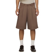 Beuter PLEATED SHORTS - BEUTER PLEATED SHORTS - WOODBURN BROWN