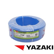 YAZAKI สายไฟ THW 4 sqmm YAZAKI THW 1 x 4 mm2 สายเมน สายแข็ง 1 x 4 sqmm YAZAKI ม้วนละ 100m รองรับมอก.