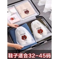 weekender bag recycle bag foldable shoe bag Shoes Storage Bag Travel Portable Shoes Bag Drawstring S