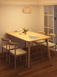 【包送貨】日式餐桌椅組合飯枱 TAB-0171 岩板 餐桌 餐枱 一桌四椅 一桌六椅 長方形食飯枱 實木折疊 餐桌椅組合 餐邊櫃 兩用可伸縮長方形 多功能酒櫃吧 檯桌 一體櫃 伸縮折疊隔斷家用靠墻櫃 