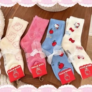Cute furry Kitty high-neck socks
