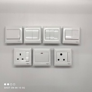ERA A9 SWITCH / 1GANG / 2GANG / 3GANG / 13A SWITCH  SOCKET / 15A SWITCH  SOCKET / 20A SWITCH / PRESS