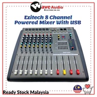 Ezitech (425Wx2) PM-7350 Professional Powered Mixer PM7350