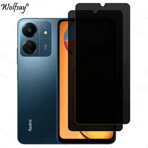Anti-Spy Tempered Glass For Xiaomi Redmi 13C Privacy Screen Protector For Redmi 13C 13 C Glass For R