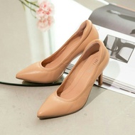 MICCO รองเท้าส้นสูง 3 นิ้ว หนังแกะ รุ่น 9323-8