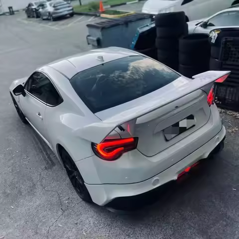 High Quality 326 Style Single Deck Rear Spoiler Wing For Car Body Kit