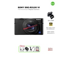 Sony RX100 VI 20.1MP 4K Premium Compact Digital Camera กล้องคอมแพคสุดเจ๋ง Zeiss 8X Lens 24-200mm WiF