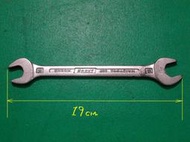 早期 西德製 HAZET 14x15 14mm 15mm 開口 板手 (heyco elora gedore 扳手)