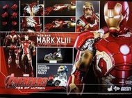 野獸國 Hot Toys  MMS278D09 漫威 復仇者聯盟 鋼鐵人 iron man 馬克43 MMS278