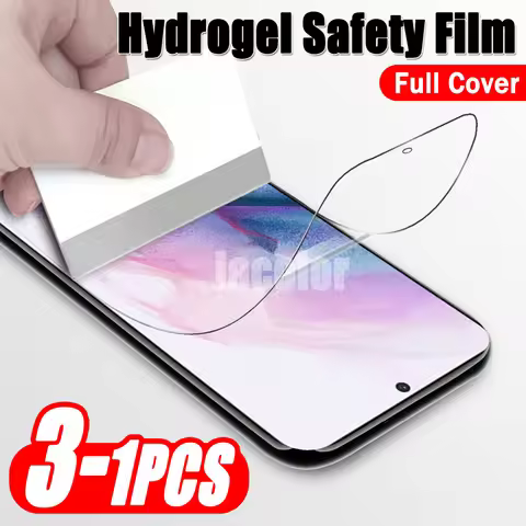 1-3PCS Full Cover Hydrogel Film For Samsung Galaxy S21 FE Plus Ultra 5G S 21 21FE 21Ultra S21Ultra S