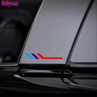 4Pcs M-Colored Stripe Decals For BMW Performance E28 E30 E34 E46 E39 E60 F87 F84 M3 M5 M2