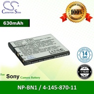 CS Camera Battery BN1 Sony Cyber-shot DSC-T110 / DSC-T110B Battery 630mah