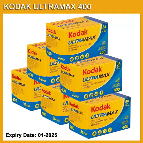 KODAK-UltraMax 400 Color Print Film, 36 Exposure per Roll, Fit for M35, M38, H35 Camera (Expiration 