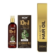 Wow 10 in 1  active hair oil 200ml