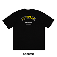 BEFREEK เสื้อยืดปักไหมฟูโลโก้ BEFREEK ทรง ORIGINAL สีดำ BEFREEK PUNCH NEEDLE ORIGINAL BLACK T-SHIRT