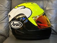 Arai RX-7X hand made 螢光黃 Kenny Robert 花