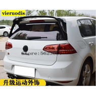 golf7 MK7 abs Trunk Roof Spoiler for Volkswagen VW Golf 7 2014-2018