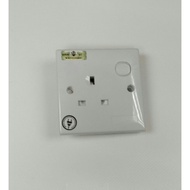 13A Wall Socket with Switch 1 Gang Socket with SIRIM Approved / Base