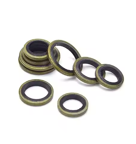 M4/5/6/8/10/12/13/14/15/16/17/18-60mm 1/8" 1/4" 3/8" 1/2" BSP Bonded NBR Steel Seal Self Centering S
