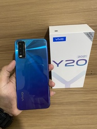 Vivo y20 4/64 blue second istimewa