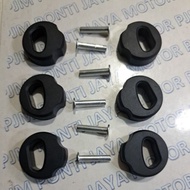 Rubber Clutch Housing Set + Rivet Bowl Housing Clutch Motor Tricycle VIAR KAISAR TOSSA APPKTM NOZOMI