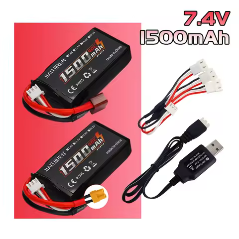 903462 7.4V LIPO Battery 2s 1500MAH Battery For Q39 Wltoys 12428 144001 A959-B A969-B A979-B K929-B 