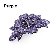 【COD】Rhinestone คลิปผม Tiara ผู้หญิงแฟชั่นวินเทจกิ๊บติดผม Barrette