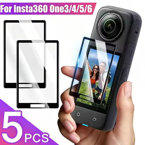 For Insta360 X3 X4 X5 X6 Screen Protector Soft Anti-scratch Protective Film For Insta360X5 Insta360X