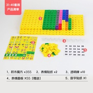 Numberblocks Digital Building Blocks 1-100 Mathematical Number Sense Educational Toys Childrens Inte
