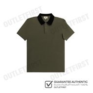 CK CALVIN KLEIN รุ่น COTTON STRETCH PIQUE SHORT SLEEVE POLO (MILITARY) CODE: 0578K M703TC เสื้อโปโล 