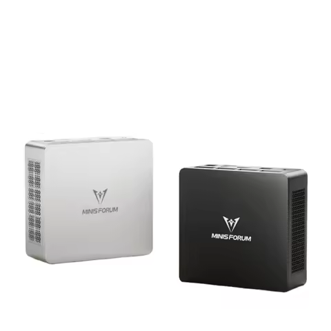 MINISFORUM Slim Series Mini PC UM870 AMD R7 8745H 6800H R9 6900HX USB4.0 2*DDR5 2*PCIE4.0 2.5G LAN N