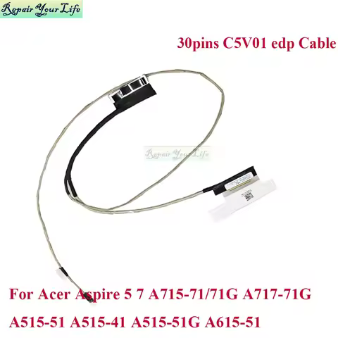 New A515-51G LCD Video Cable For Acer Aspire 5 7 A715-71/71G A717-71G A515-51 41 Laptop EDP Cable 30