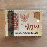 Original Stamp Of The Post Office 10 Thousand Material 10000 Can Be Unit