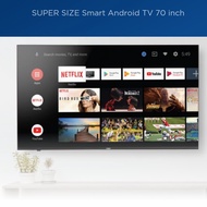 TV LED 70inch AQUA LE-70AQT6300UG Android TV 4k